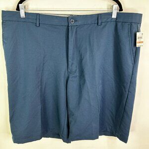 Greg Norman Men's RapiDry Stretch Flat Blue Velvet Shorts Size 42w - NWT
